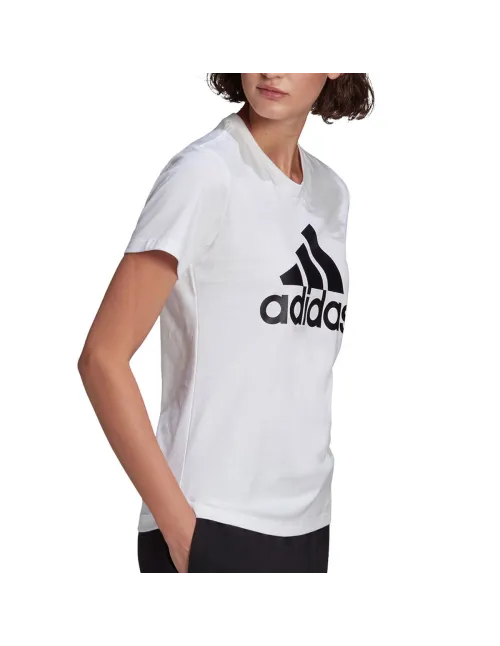 Camiseta Adidas Loungerwear Essentials Gris Mujer | Ofertas de pádel